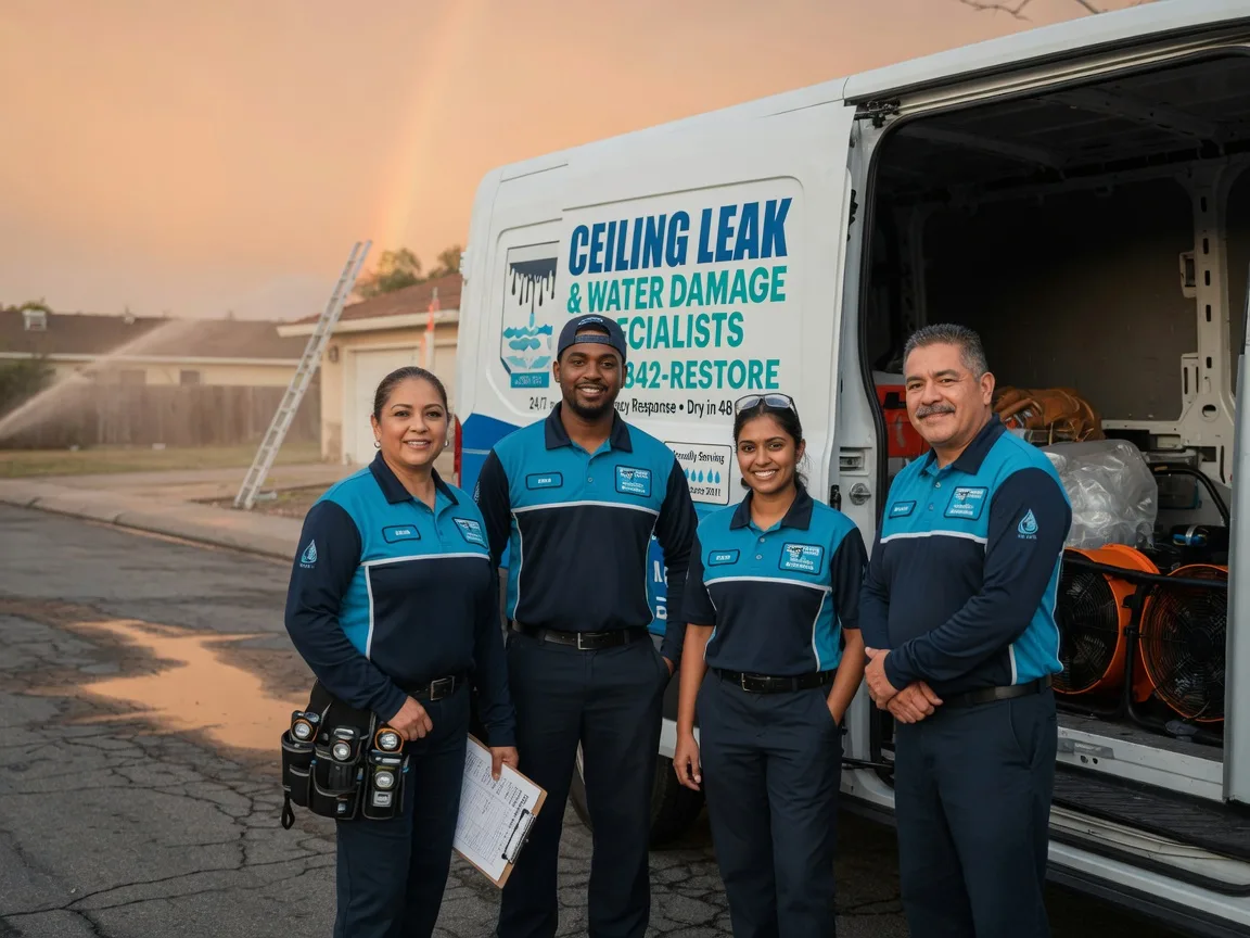 Ceiling Leak Cleanup company in Bristow, OK