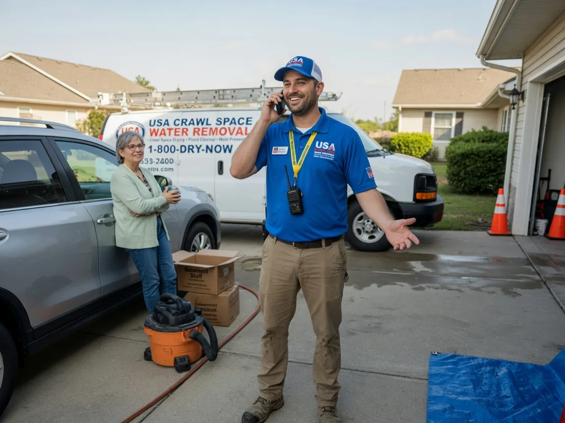 Crawl Space Water Removal Bristow, OK FAQs